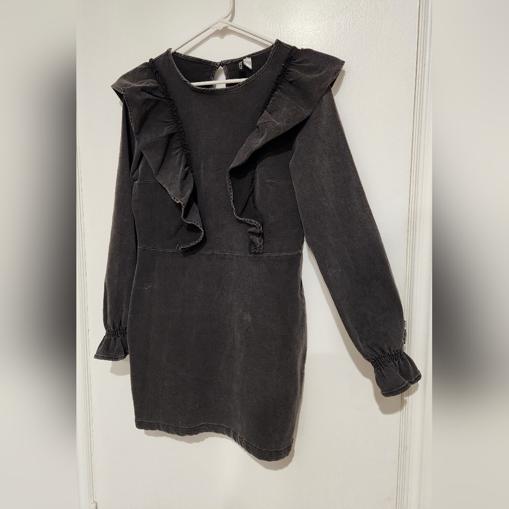 H & M charcoal dress, size M